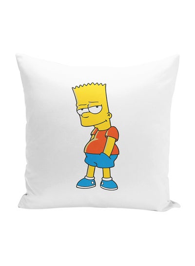 اشتري Bart Simpson Throw Pillow With Stuffing متعدد الألوان 16x16 بوصة في الامارات