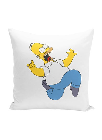 اشتري The Running Simpsons Bart Throw Pillow With Stuffing متعدد الألوان 16x16 بوصة في الامارات