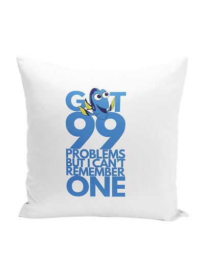 اشتري Dory Quote Finding Nemo Throw Pillow With Stuffing متعدد الألوان 16x16 بوصة في الامارات