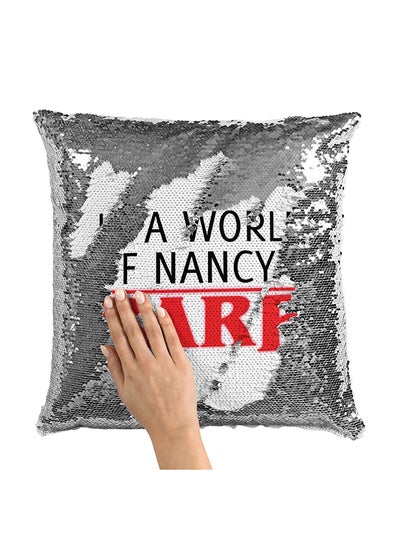 اشتري Arb Nancy Stranger Things Sequin Throw Pillow With Stuffing متعدد الألوان 16x16 بوصة في الامارات