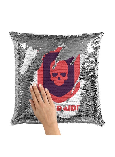 اشتري Survivor Quote Lara Croft Sequin Throw Pillow With Stuffing بوليستر متعدد الألوان 16x16 بوصة في الامارات