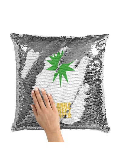 اشتري Blanka Street Fighter Sequin Throw Pillow With Stuffing متعدد الألوان 16x16 بوصة في الامارات