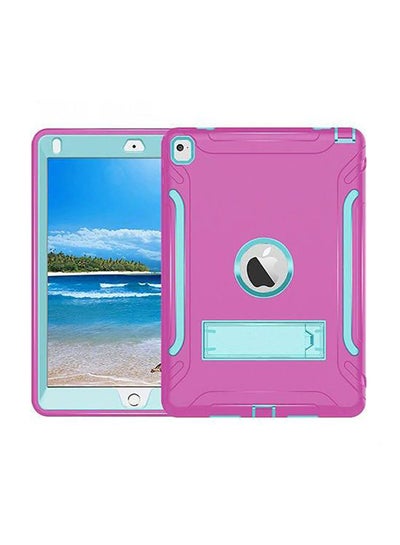 Buy Protective Case Cover For Apple iPad Pro 9.7-Inch (2018) Rose Pink/Light Green in UAE