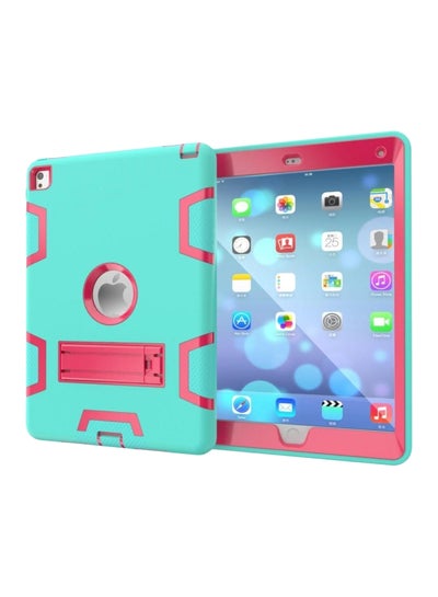 Buy Protective Kickstand Case Cover For Apple iPad Mini 4 7.9-Inch Turquoise/Rose in UAE