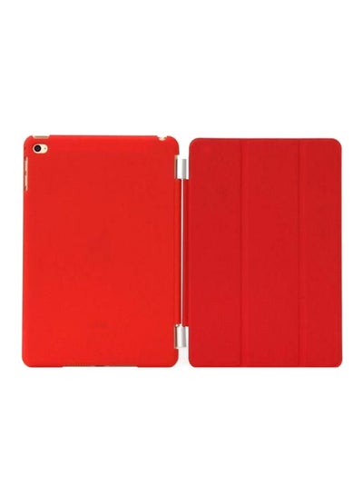 اشتري Folio Case Cover For Apple iPad Mini 2/3/4 أحمر في الامارات