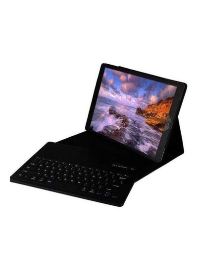 اشتري Bluetooth Keyboard Case Cover For Apple iPad Pro 12.9-Inch أسود في الامارات