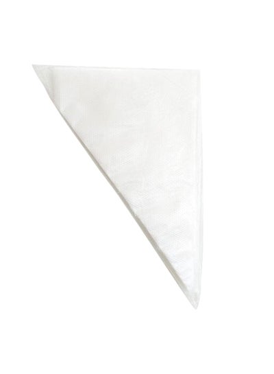 Buy 100-Piece Disposable Pastry Bags White 21x32x38centimeter in UAE