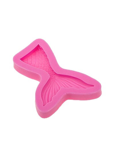 Buy Mermaid Tail Shaped Mould Pink in Saudi Arabia