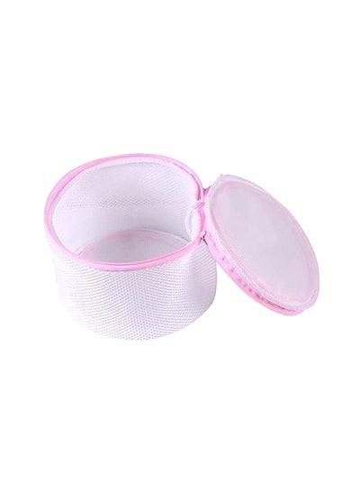 Buy Bra Storage Laundry Bag White/Pink in Saudi Arabia