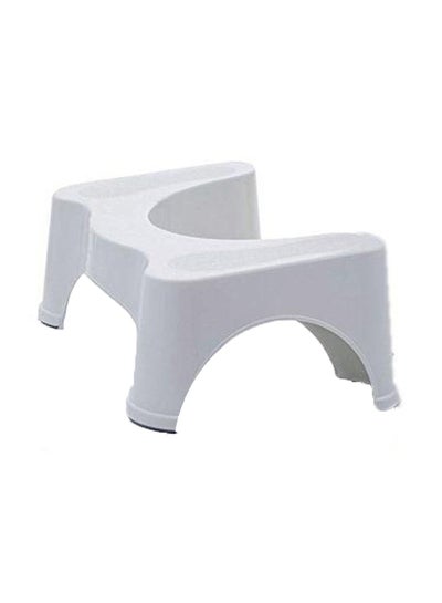 Buy Squatting Toilet Foot Stool White in UAE