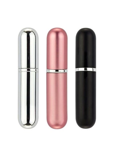 Buy 3-Piece Refillable Perfume Atomizer Bottle Set 6ml in Egypt