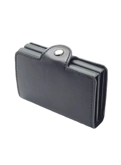 Buy Leather Card Case Black in UAE