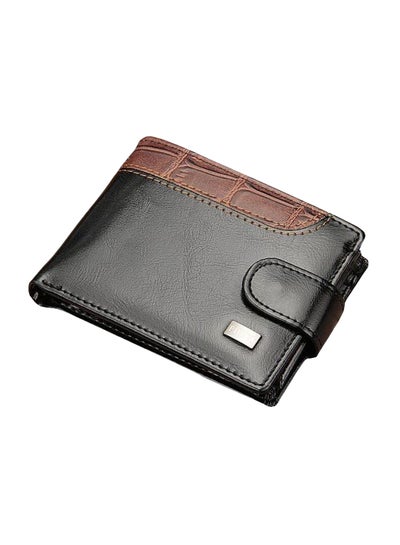 Buy Bifold Wallet Black/Brown in UAE