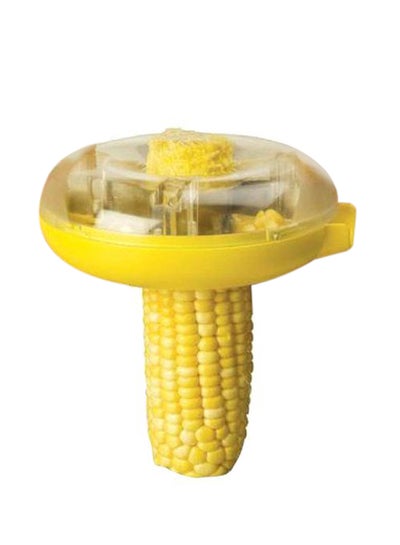 Buy Houseworks One-Step Corn Kerneler Yellow 5x4.75inch in Saudi Arabia