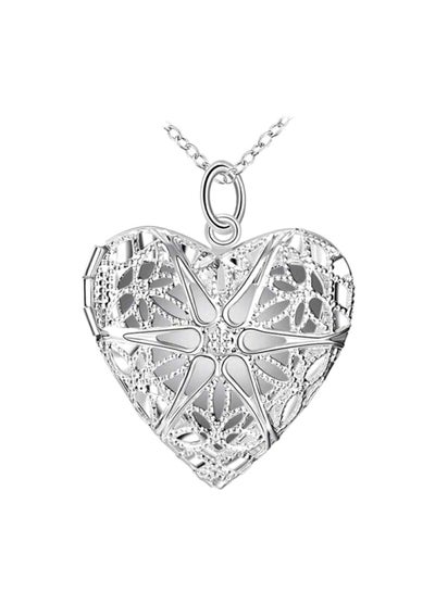 Buy Heart Shaped Locket Pendant Necklace in Saudi Arabia