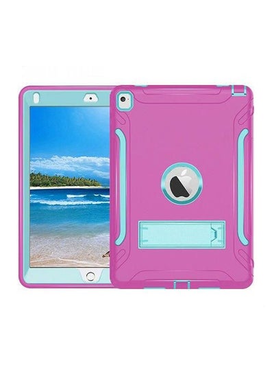 Buy Protective Case Cover With Kickstand For Apple iPad Air 2 9.7-Inch Rose/Light Green in UAE