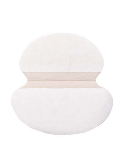 Buy 20-Piece Disposable Fragrance Free Antiperspirant Sweat Pad White in Saudi Arabia