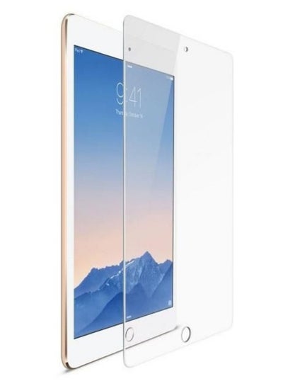 Buy Tempered Glass Screen Protector For Apple iPad 5 9.7-Inch Clear in UAE