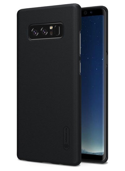 Buy Frosted Shield Hard Case Cover With Screen Protector For Samsung Galaxy Note 8 Black/Clear in UAE