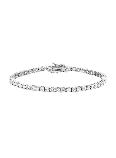 Buy Cubic Zirconia Studded Tennis Bracelet in Saudi Arabia