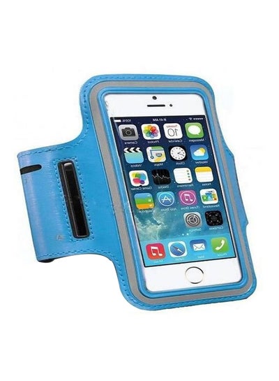 Buy Armband Case Cover For iPhone 5/5S Blue in UAE