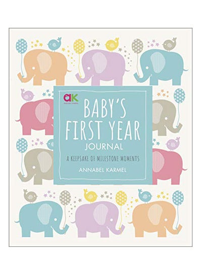 Buy Baby'S First Year Journal Notepad in UAE