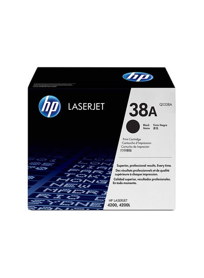 Buy 38A LaserJet Toner Printer Cartridge Black in Saudi Arabia