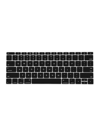 Buy Keyboard Skin For Apple Macbook Pro 2016/2017 Black in UAE