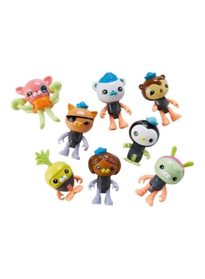 اشتري 8-Piece Octonauts Action Figure Toy Playset في السعودية