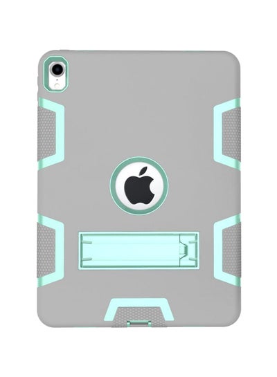 Buy Protective Case Cover For Apple iPad 6th/5th Generation (2018) 7.5-Inch Grey/Green in UAE