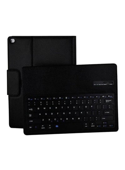 اشتري Bluetooth Keyboard Stand Case For Apple iPad Pro 12.9-Inch أسود في الامارات