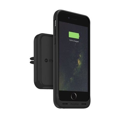 Buy Wireless Charging Car Vent Mount Black in UAE