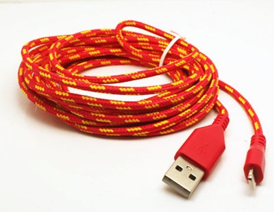 Buy USB Charger Data Sync Cable Red in UAE