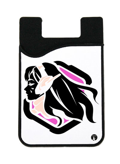 Buy Video Game Overwatch Card Holder Black/White/Pink in Saudi Arabia