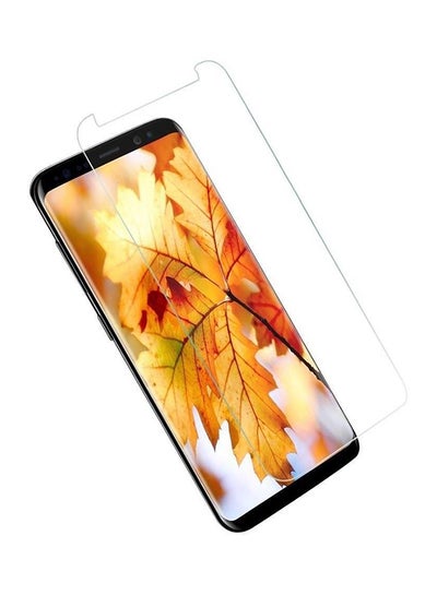 Buy Tempered Glass Screen Protector For Samsung Galaxy S9 Clear in UAE