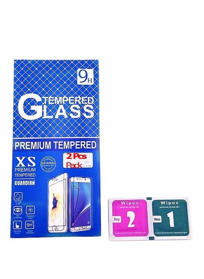 Buy 2-Pack 2.5D Ultra Thin Tempered Glass Screen Protector For REDMI Note 5A Prime Clear in UAE