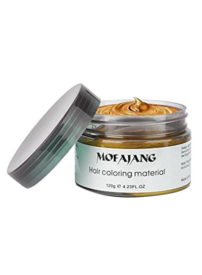 MOFAJANG Hair Coloring Wax, Blue Temporary Hairstyle Cream, Natural  Hairstyle Color Pomade, Washable Hair Dye Styling Wax Cream Mud