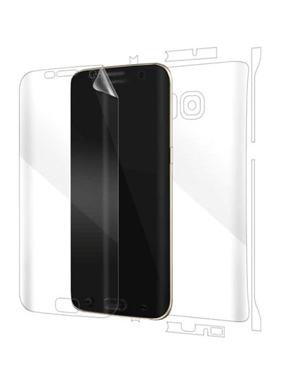 Buy Tempered Glass Screen Protector For Samsung Galaxy S7 Edge Clear in UAE