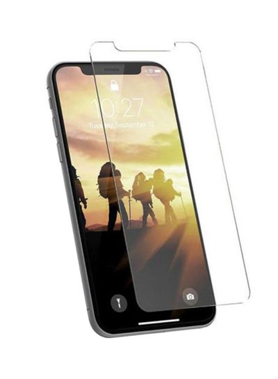 Buy Tempered Glass Screen Protector For Apple iPhone XS Clear in Saudi Arabia