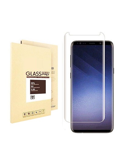 Buy Tempered Glass Screen Protector For Samsung Galaxy S9 Clear in Saudi Arabia