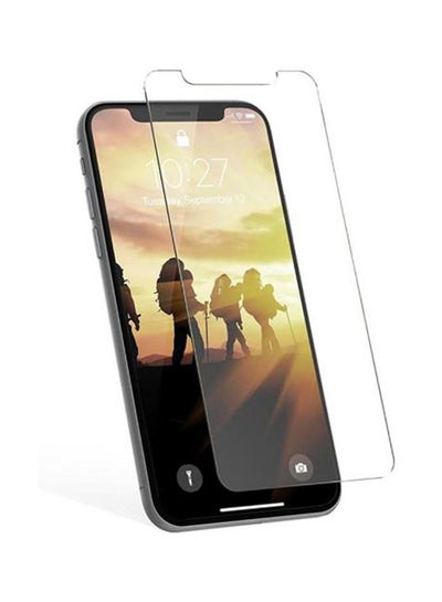 Buy Tempered Glass Screen Protector For Apple iPhone X/XS Clear in UAE