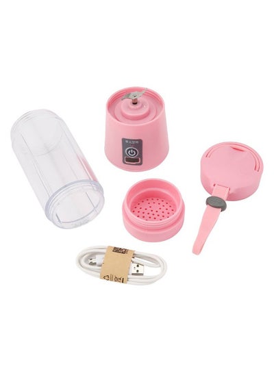 Buy Rechargeable USB Juicer 380.0 ml 71693 Pink in UAE