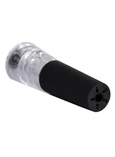 Buy Wine Suction Plug Vacuum Stopper Black/Clear 8.2x2.8x1.8centimeter in Saudi Arabia