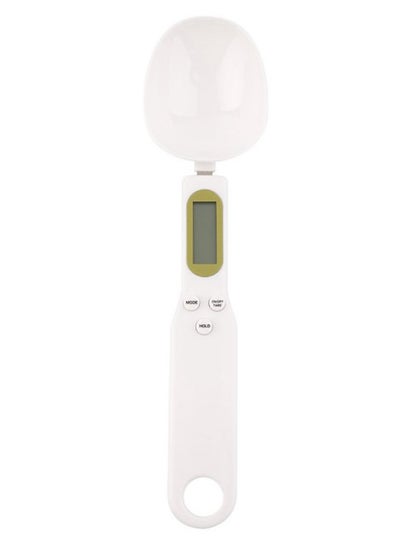 Buy Digital Measuring Electronic Spoon Weight Scale White in Egypt