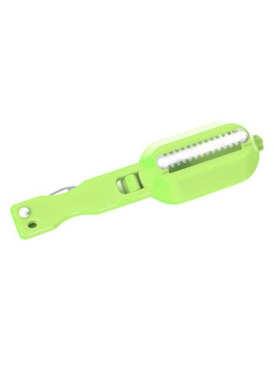 Buy Cleaning Fish Scales Tool With Knife Scraping Cooking Accessories Green 20 x 5.5centimeter in Saudi Arabia