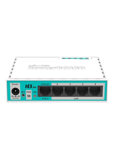 Buy HEX Lite 5 Ports Router 5 Mbps White in UAE