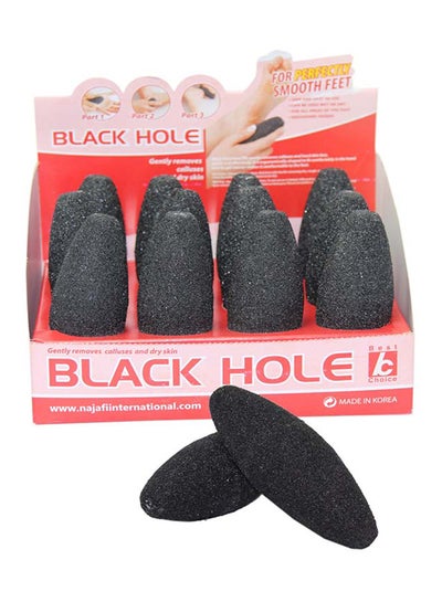 Buy Black Hole Foot File Black in UAE