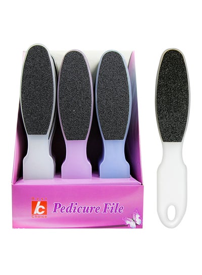 Buy Oval Shaped Foot File Multicolour in UAE