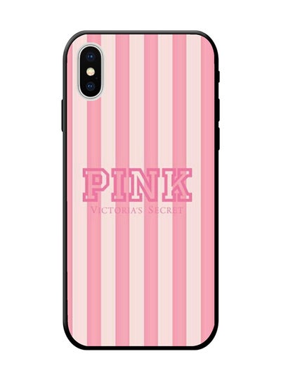 Buy Protective Case Cover For Apple iPhone X Pink in Saudi Arabia