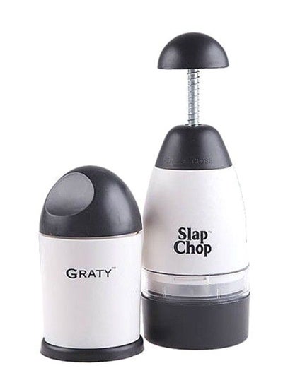 Slap Chop Multi-Purpose Food Chopper w/Graty Cheese Grater 